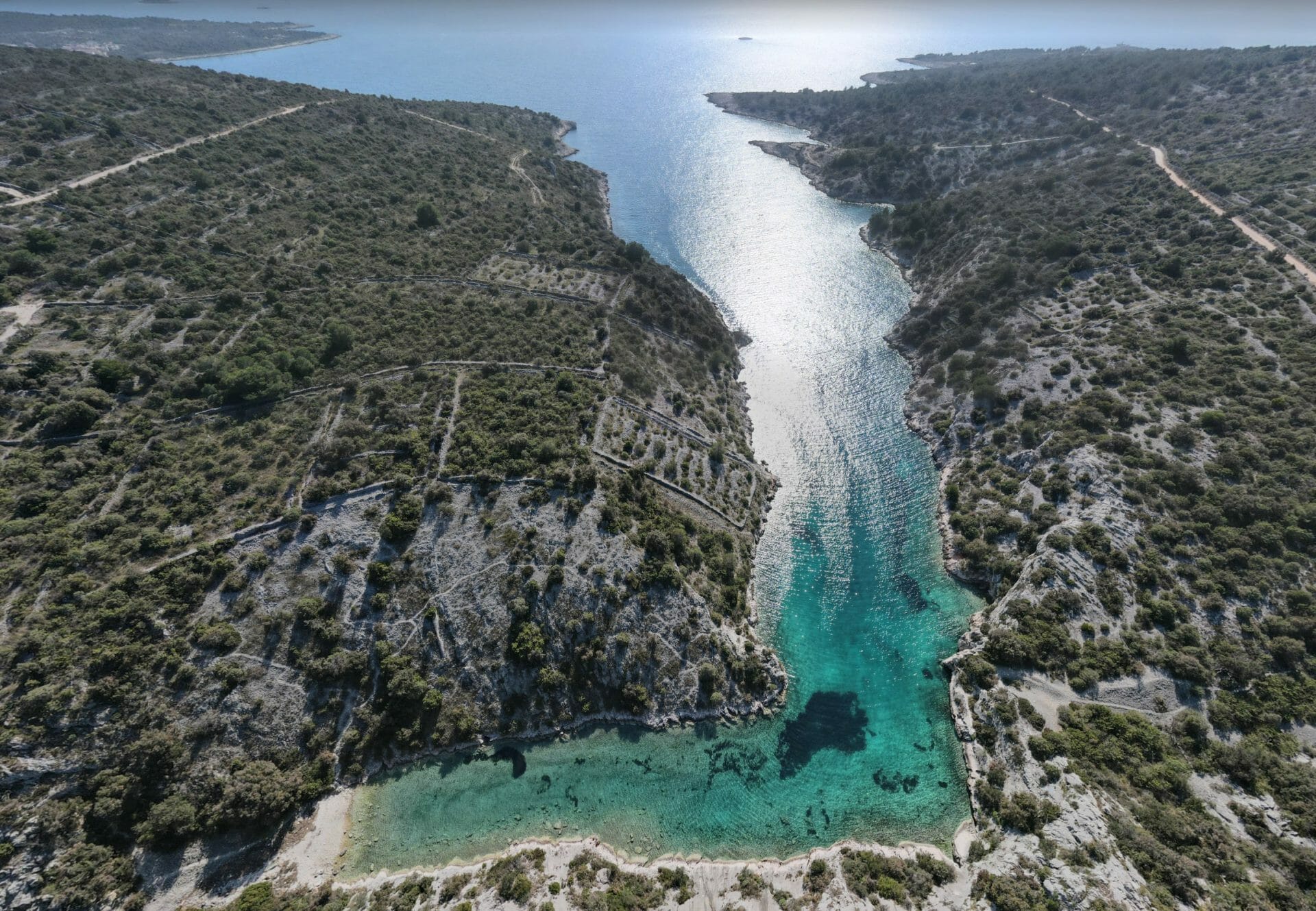 Atemberaubender Platz südlich von Rogoznica