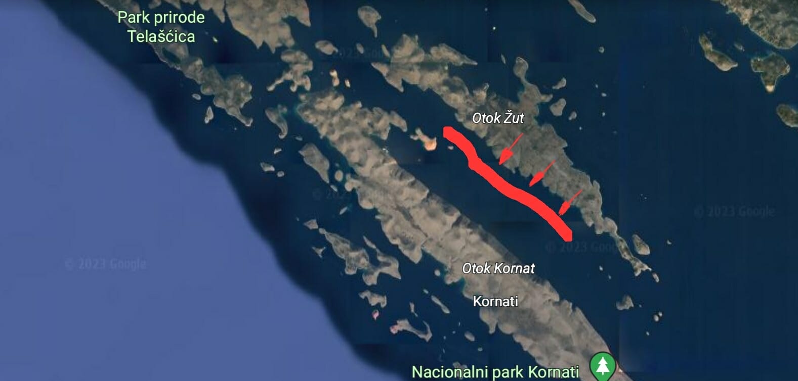 Trügerisch bei starker Bora – der kleine Velebit!