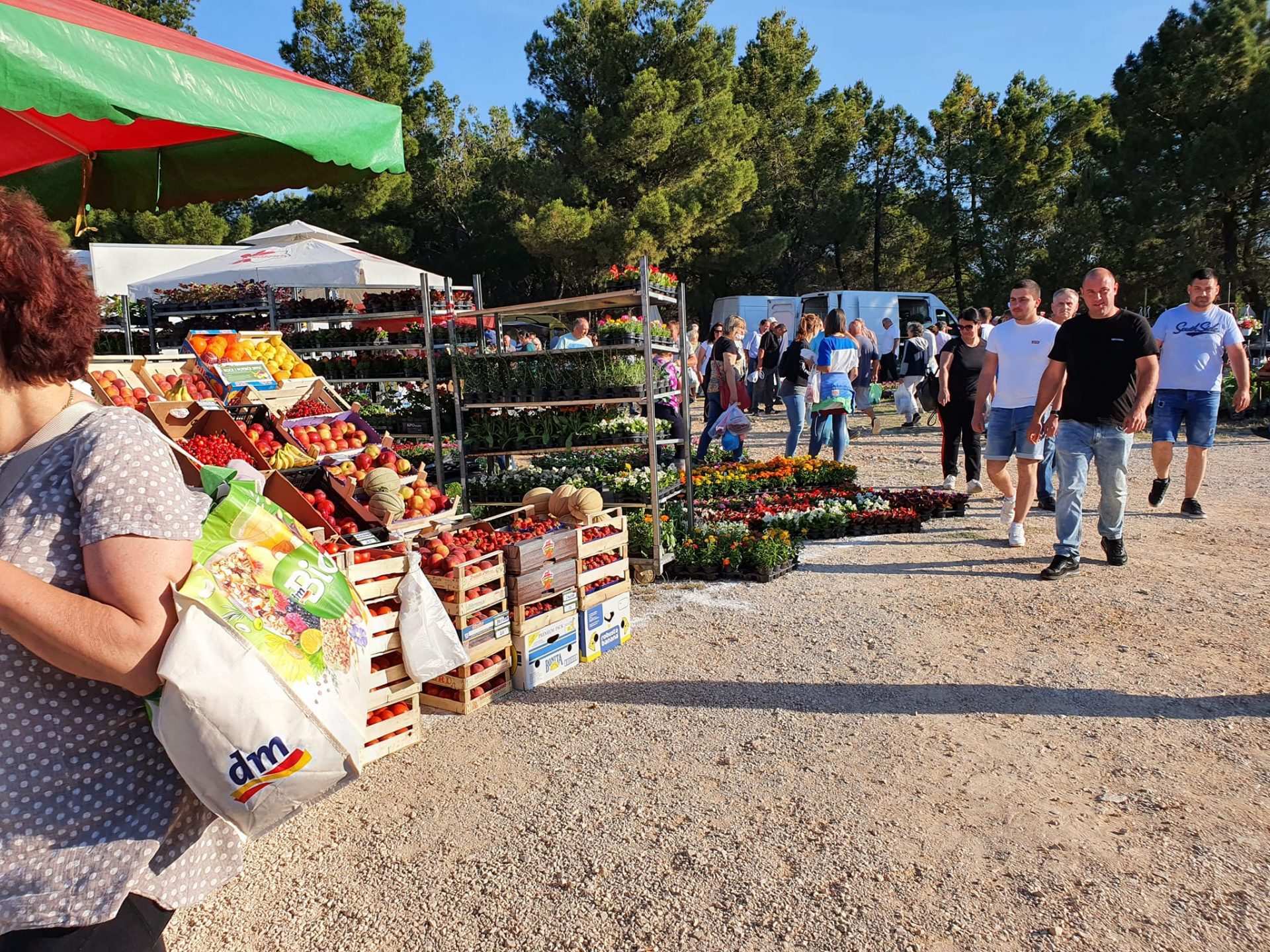 Gelebte Tradition: der Markt von Benkovac