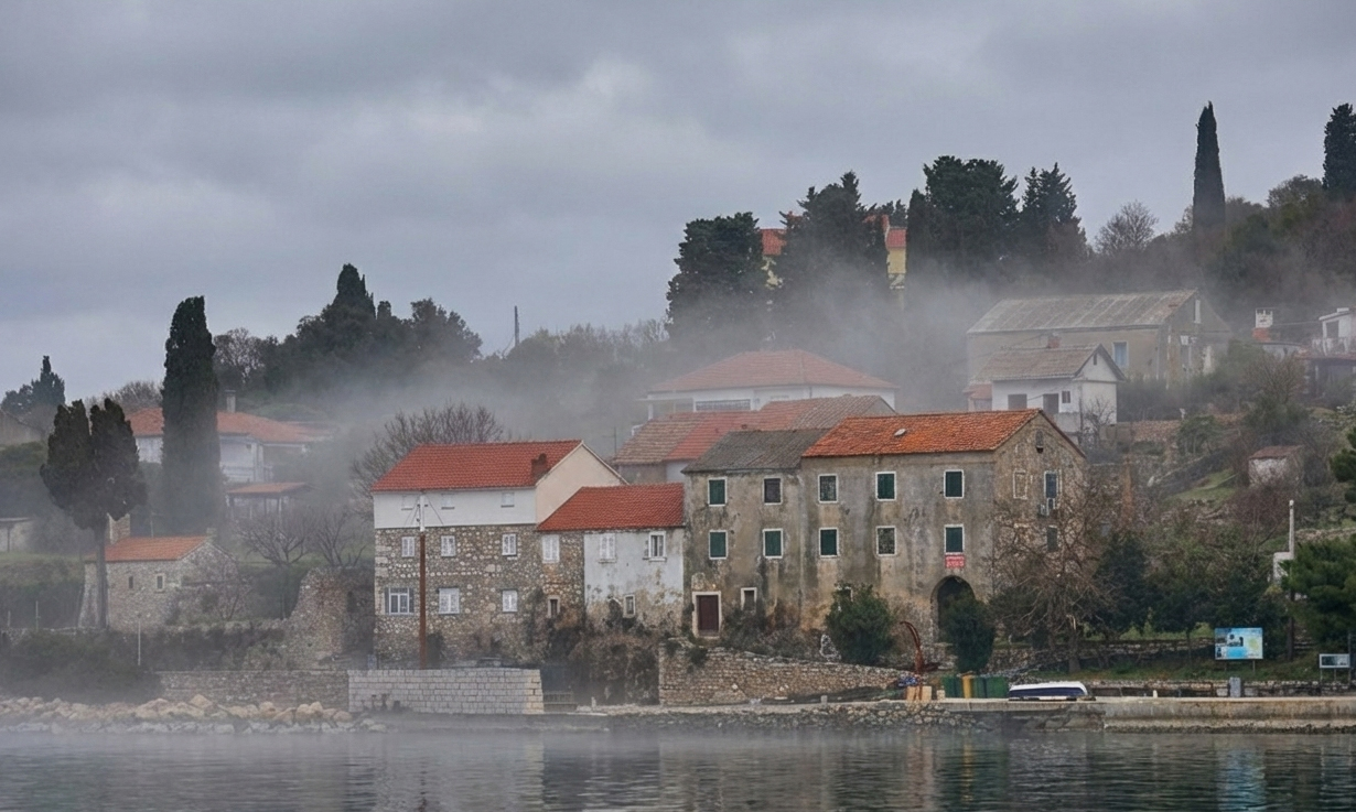 Ein „Shutter Island“ im Zadar Kanal?
