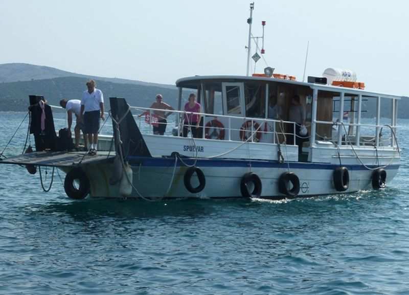 Die kürzeste Fährlinie Kroatiens