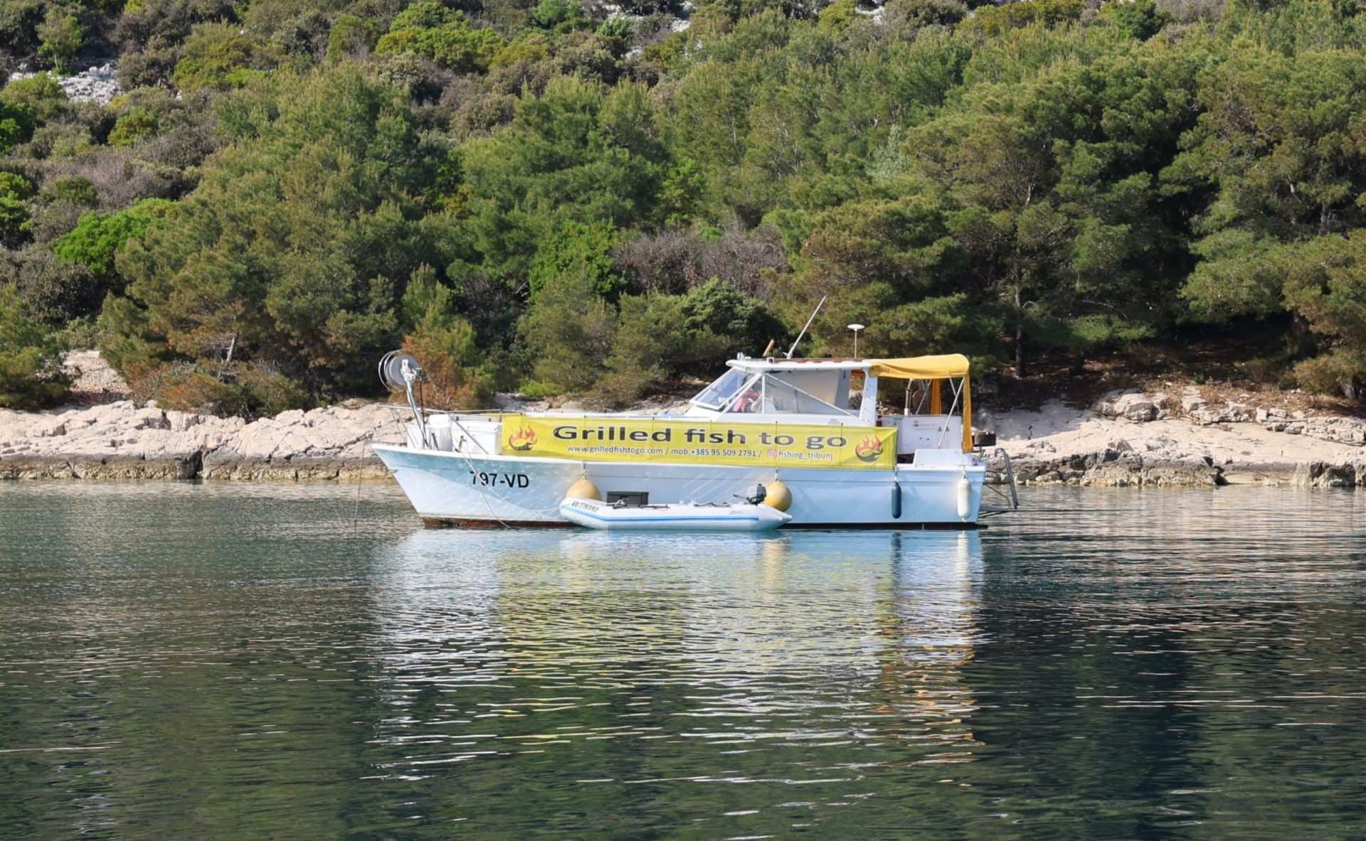 „Fish to go“ in kroatischen Buchten!