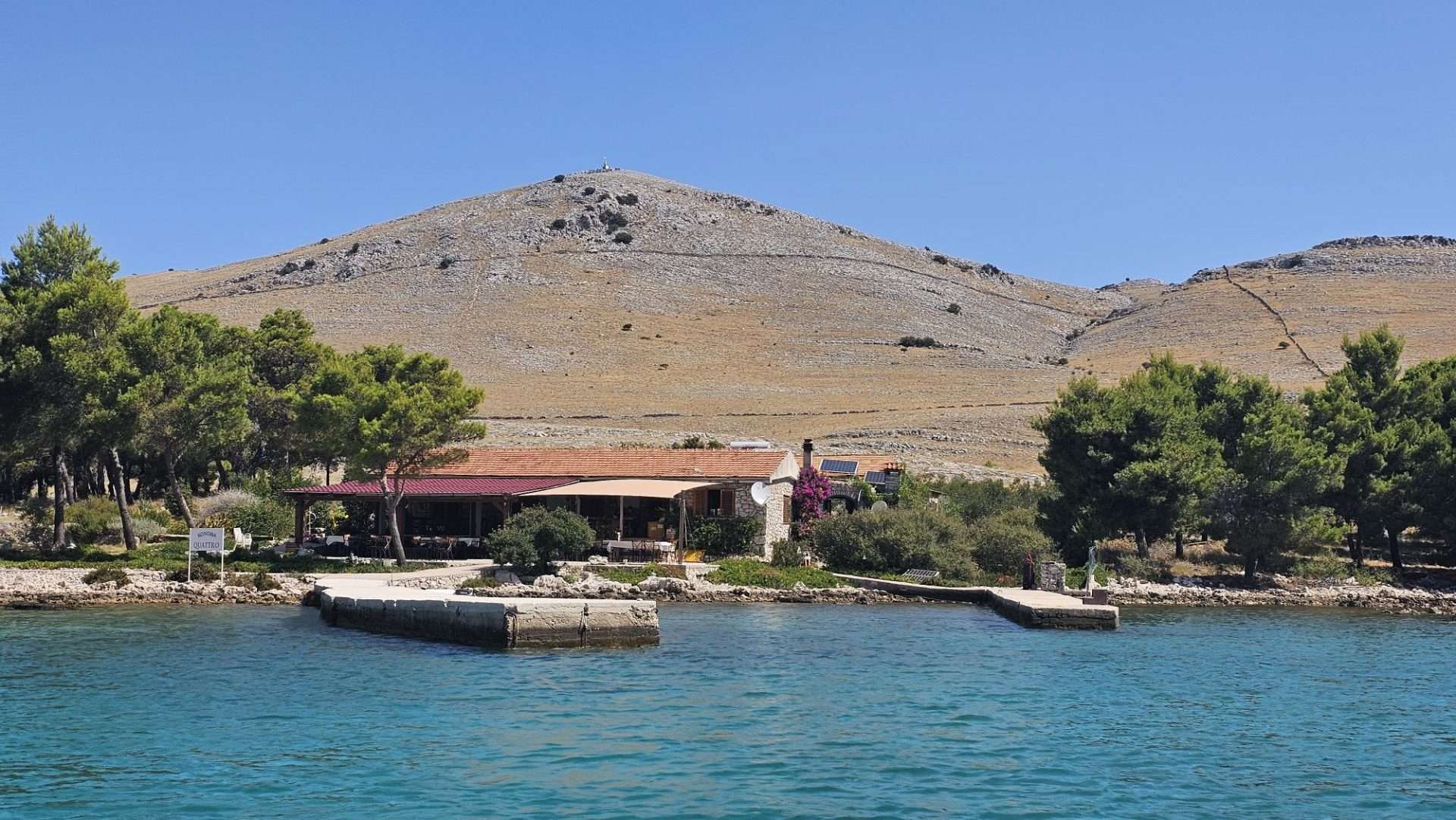 Konoba Quattro in den Kornaten