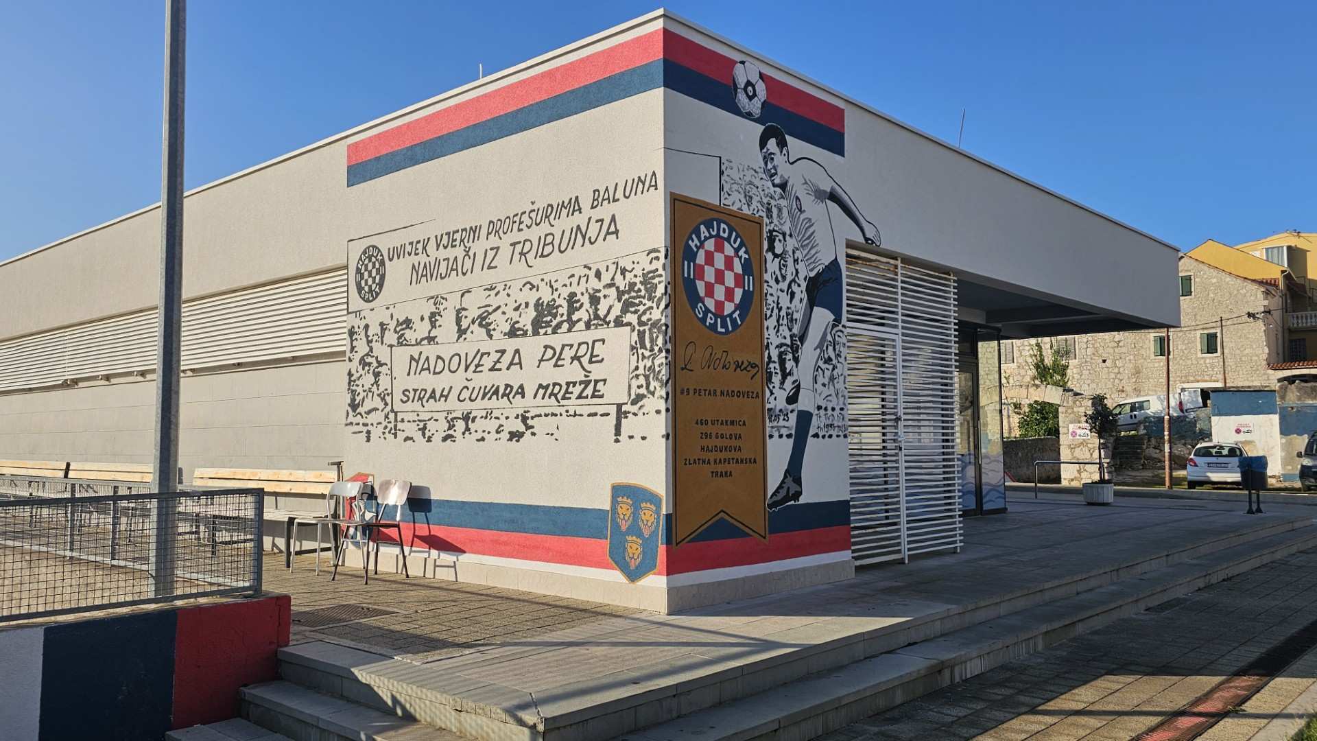 Wandgemälde für den Pele von Split: Petar Nadoveza