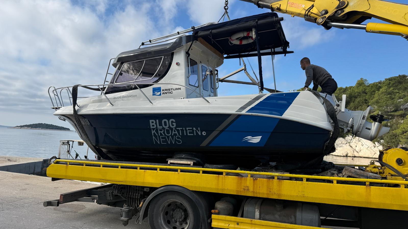 Saisonschluss: BLOG-Redaktionsboot „Gypsy Lady“ kommt ins Trockene!