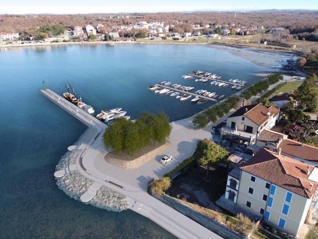 Geplant: neue Hafenanlage an der Westküste von Istrien!