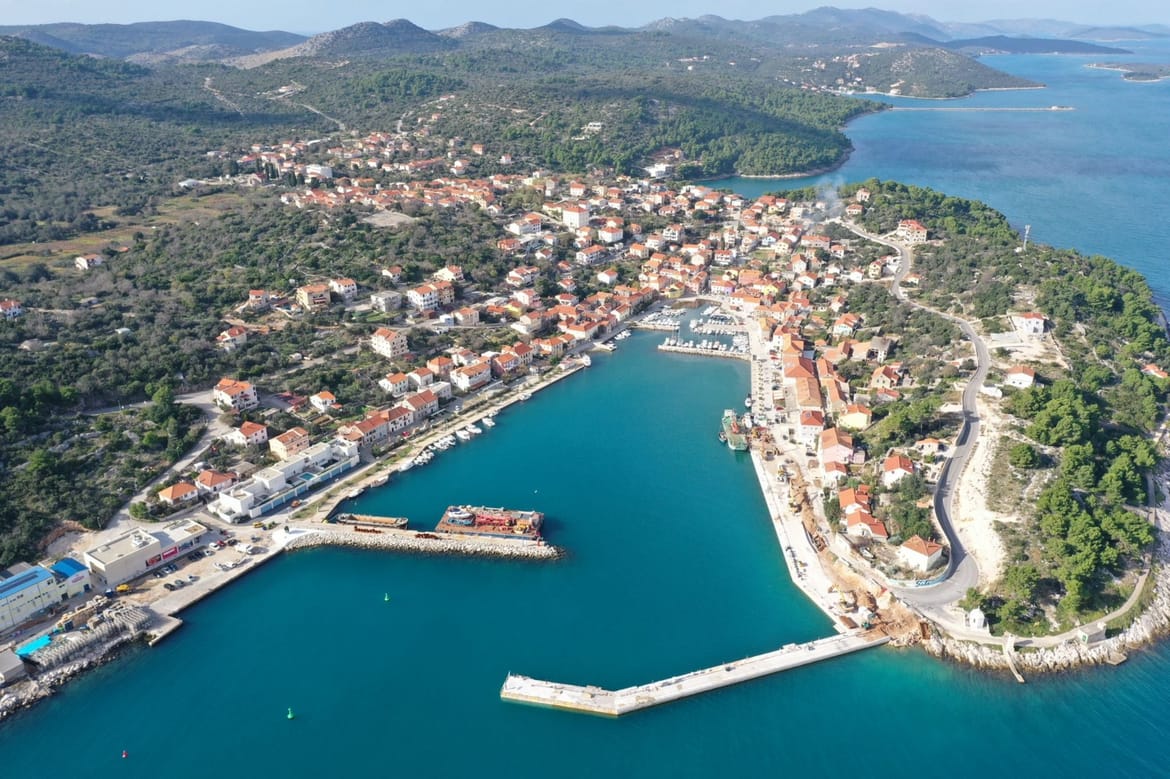 Neue Hafenanlage in Sali – EU Vorzeigeprojekt Kroatiens!