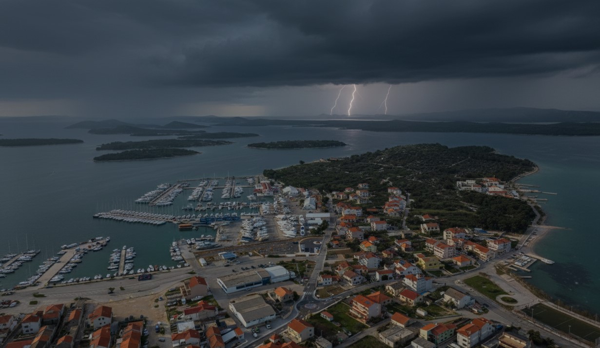 Dalmatien: das neue Jahr wird mit einer massiven Schlechtwetterphase starten