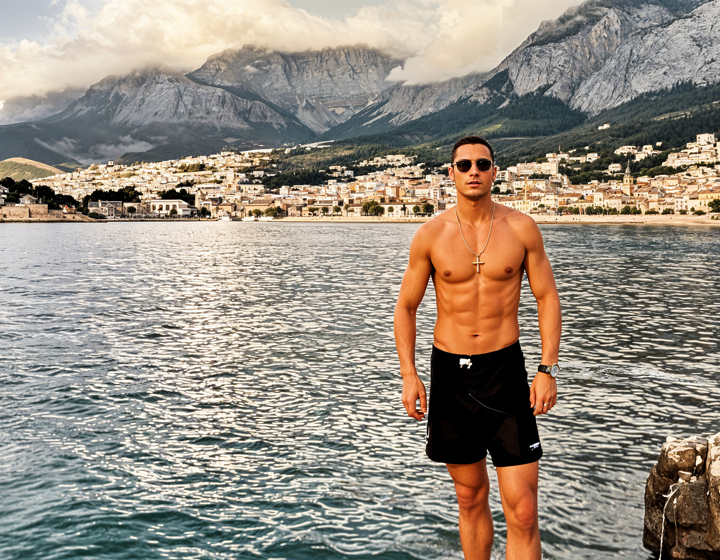 Der Mann schwimmt jeden Tag im Meer – ein Weltrekordversuch!